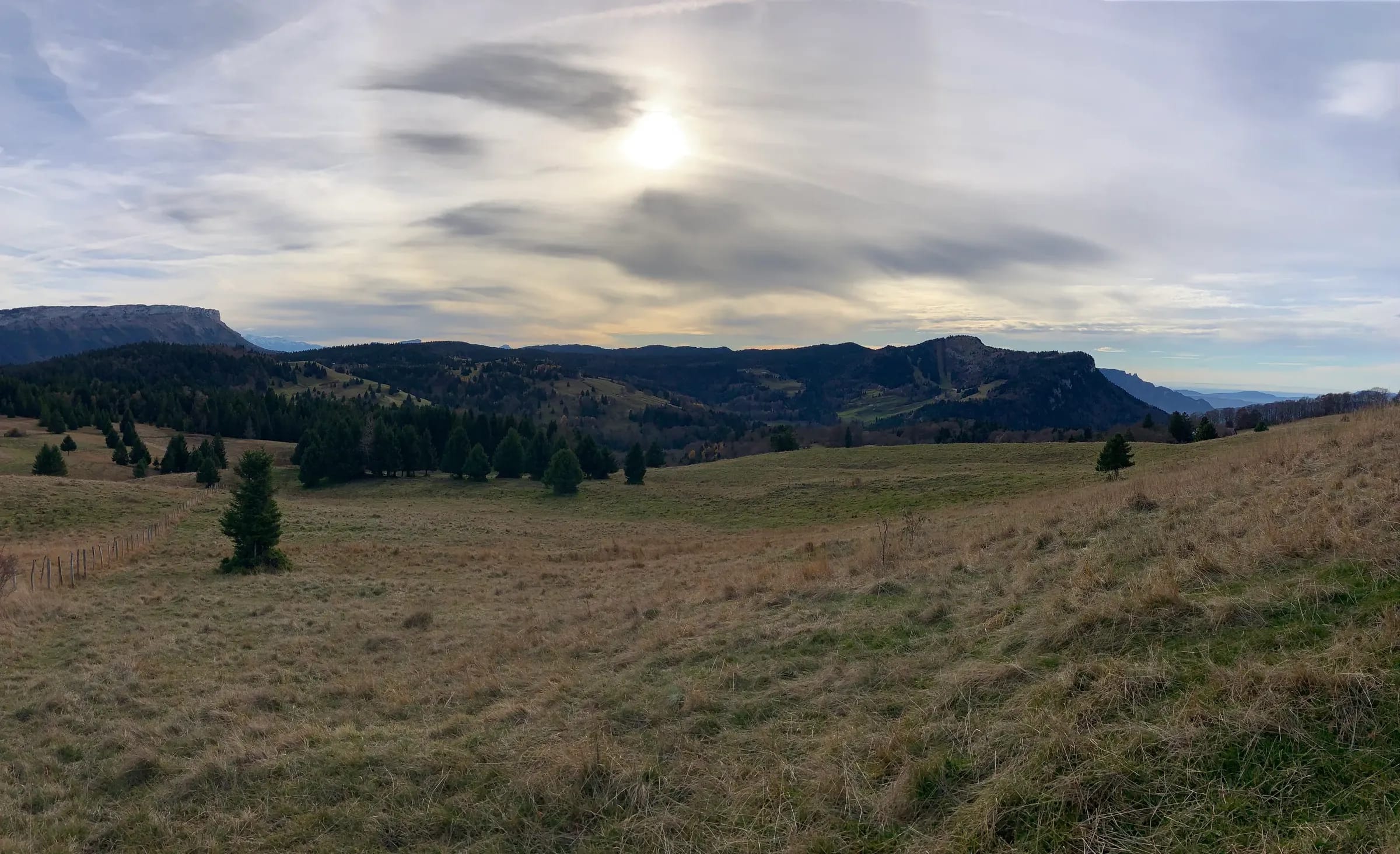 Plateau d’alpage aux couleurs d’automne